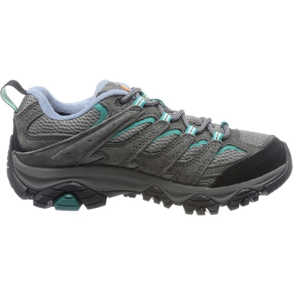 New without box Merrell Camping and Hiking Shoe
Color granite Marine size 8 - Picture 4 of 9
